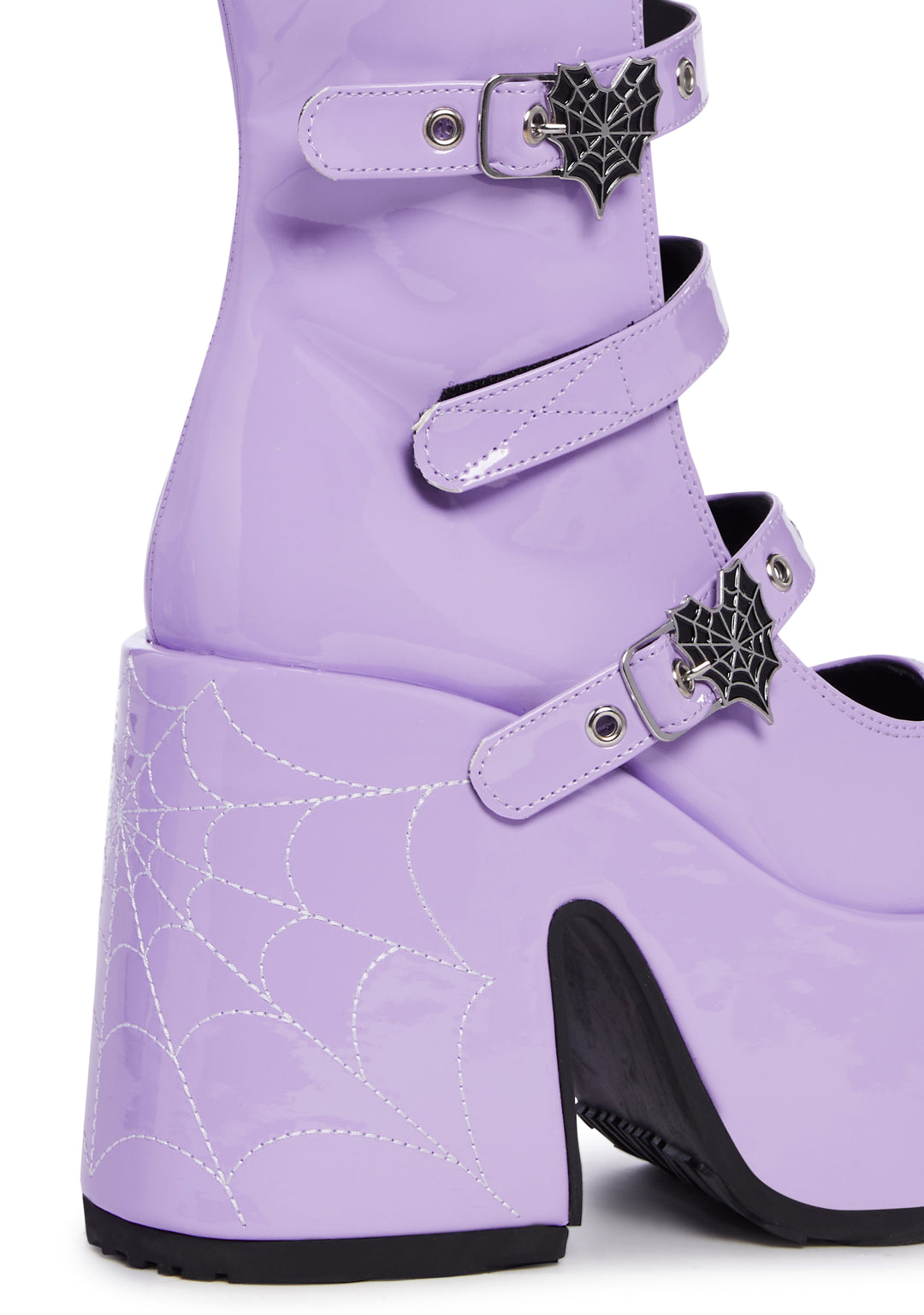 Camel-223 Platform Glow In The Dark Knee High Boots - Image 2