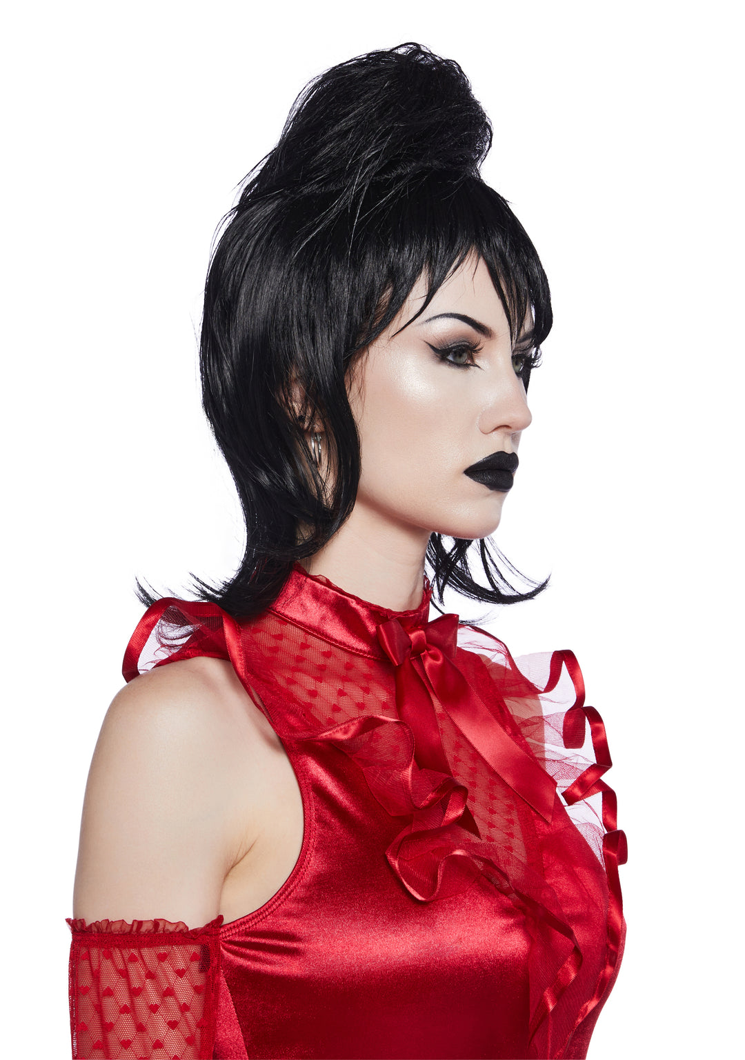 Trickz N' Treatz Beetlejuice Lydia Wig - Black - Image 2