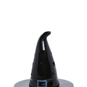 Dolls Home Witch Hat Incense Burner Spooky Season Halloween Wicca Coven - Black