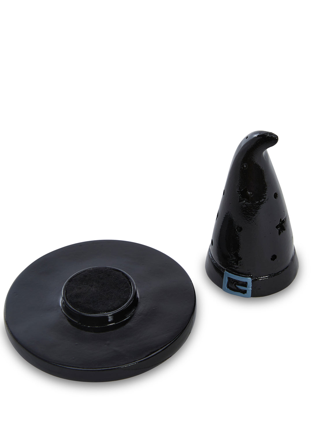 Dolls Home Witch Hat Incense Burner Spooky Season Halloween Wicca Coven - Black - Image 3