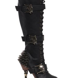 Muerto-2028 Platform Knee High Boots