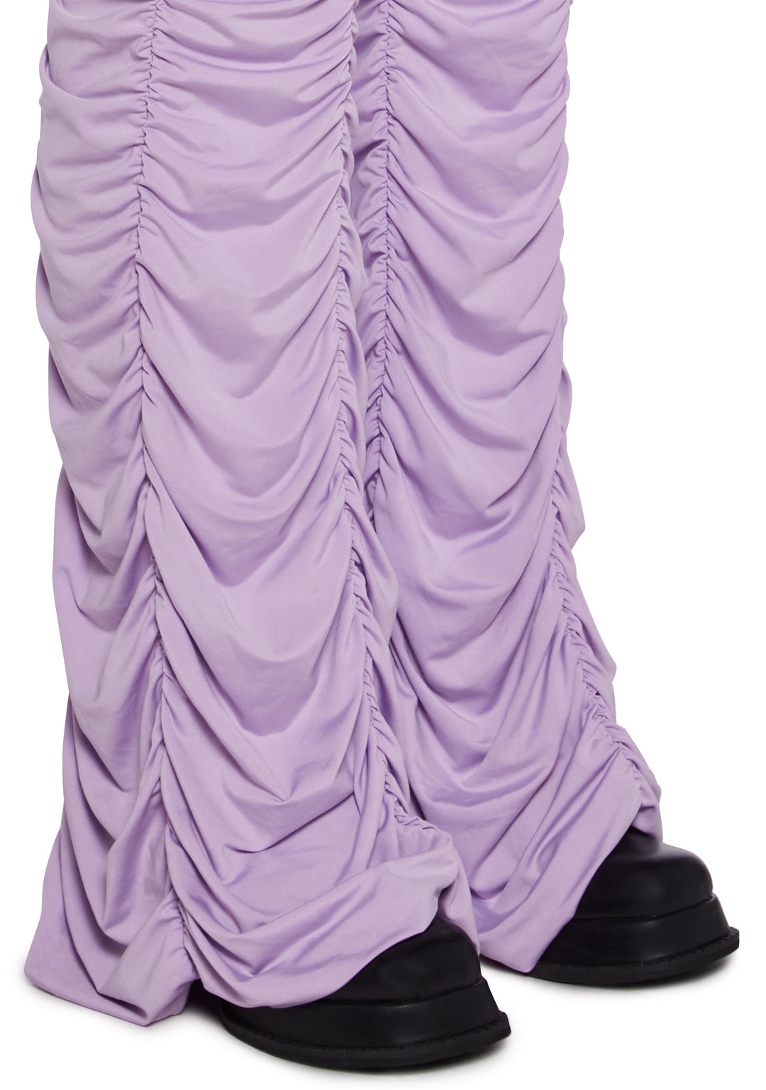 Ruched Bell Bottoms Sugar Thrillz - Lavender - Image 10