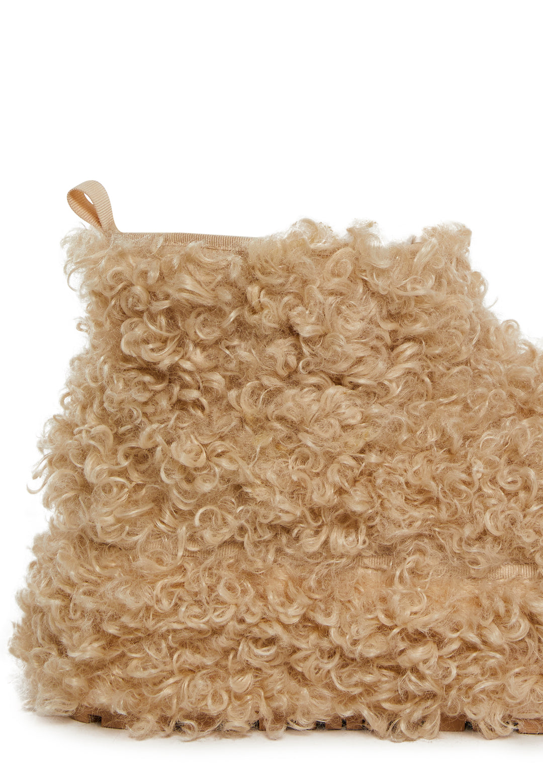 Sherpa Ankle Booties Sugar Thrillz - Off White - Image 2