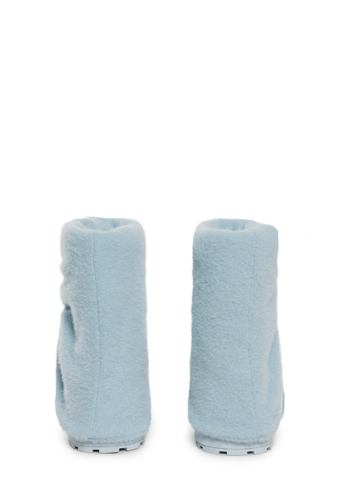 Womens Snuggle Faux Suede Sherpa Platform Boots Current Mood - Blue - Image 4