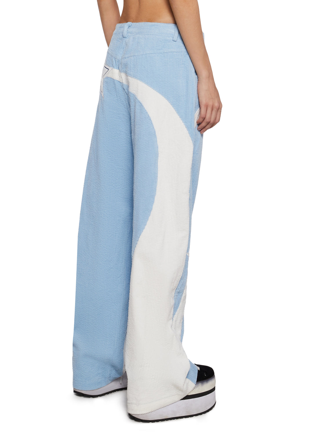 Womens Shooting Star Corduroy Pants Delia's - Blue - Image 4