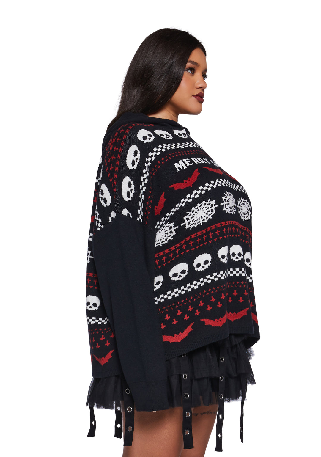 Baddie List Knit Sweater - Image 3