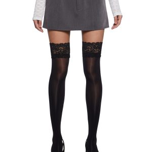 Twill Belted Suiting Mini Skirt Generation Kiss - Gray