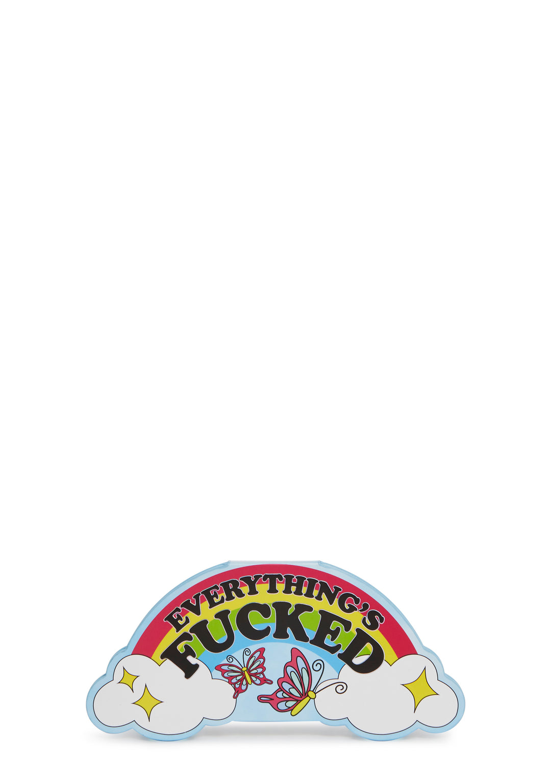 Everything Is Fucked Rainbow Glitter Eyeshadow Palette Current Mood - Multi