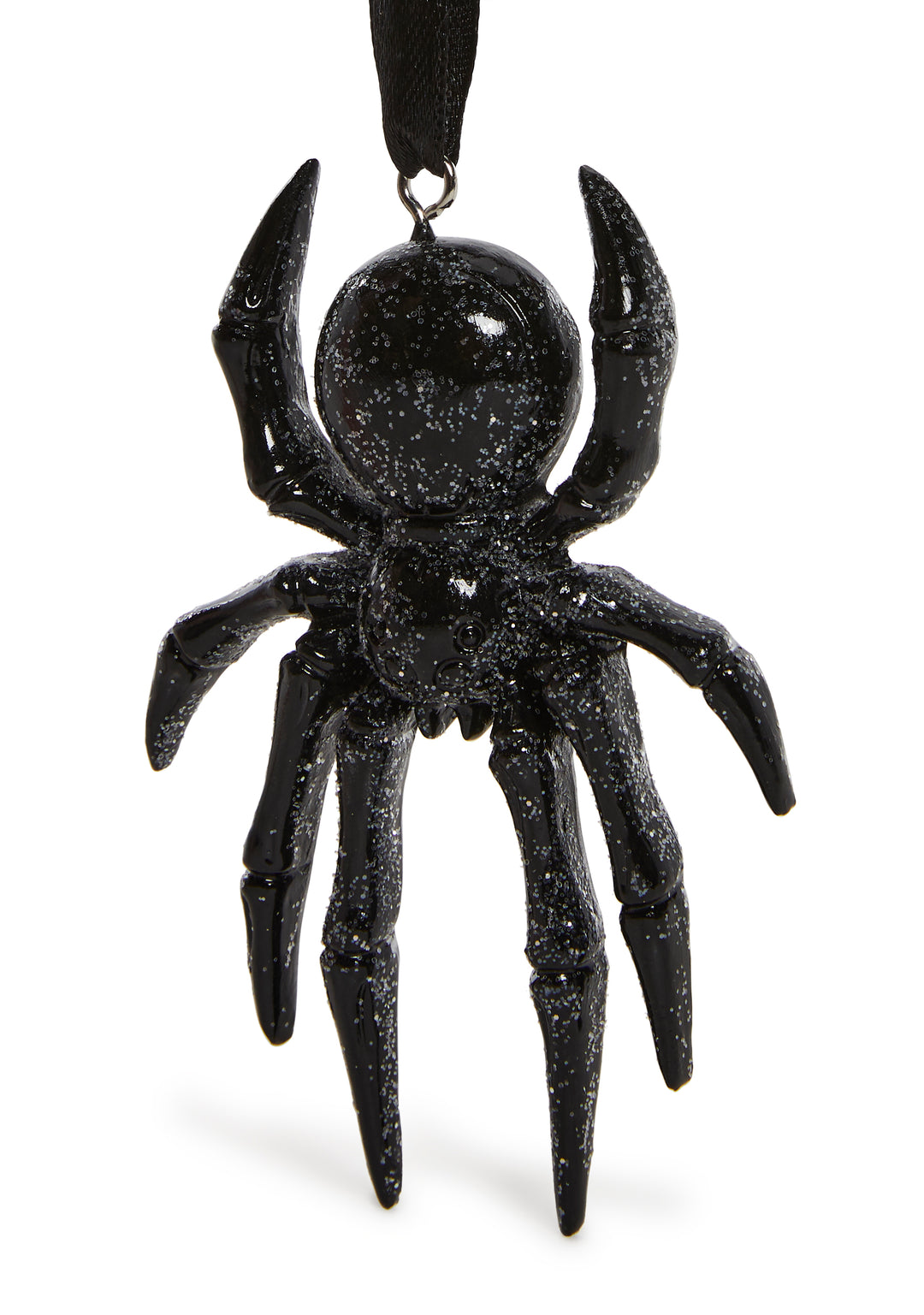 Glitter Spider Tree Ornament Set Dolls Home - Black/Pink - Image 4