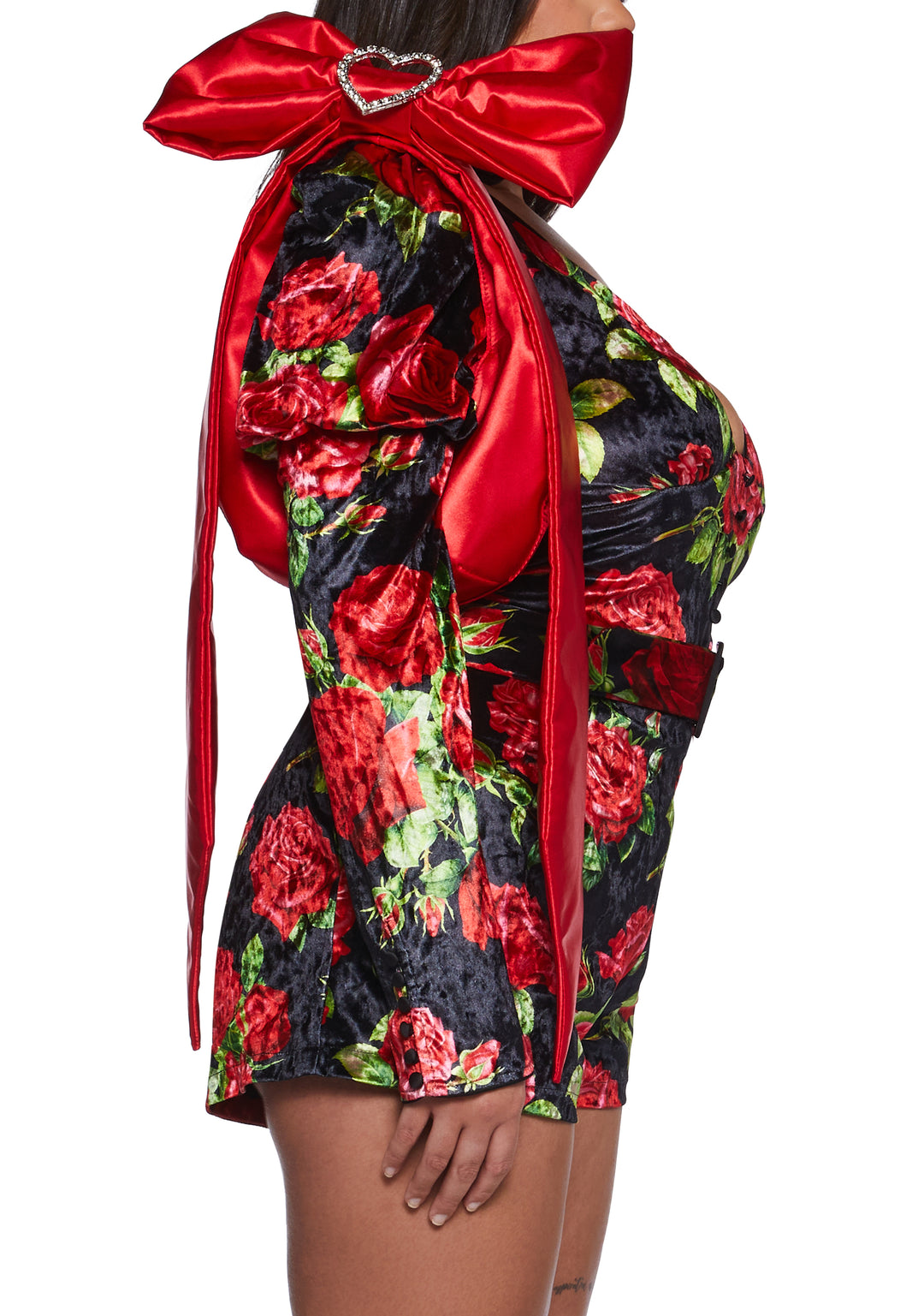 Womens Sexy Bow Shoulder Bag Sugar Thrillz -Red - Image 2