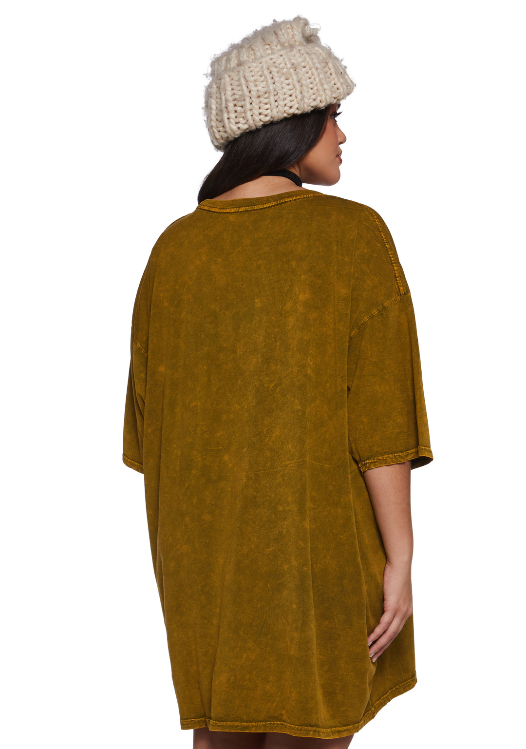 Women's Wildflower Graphic Oversized Tee Delia's - Green - Image 7