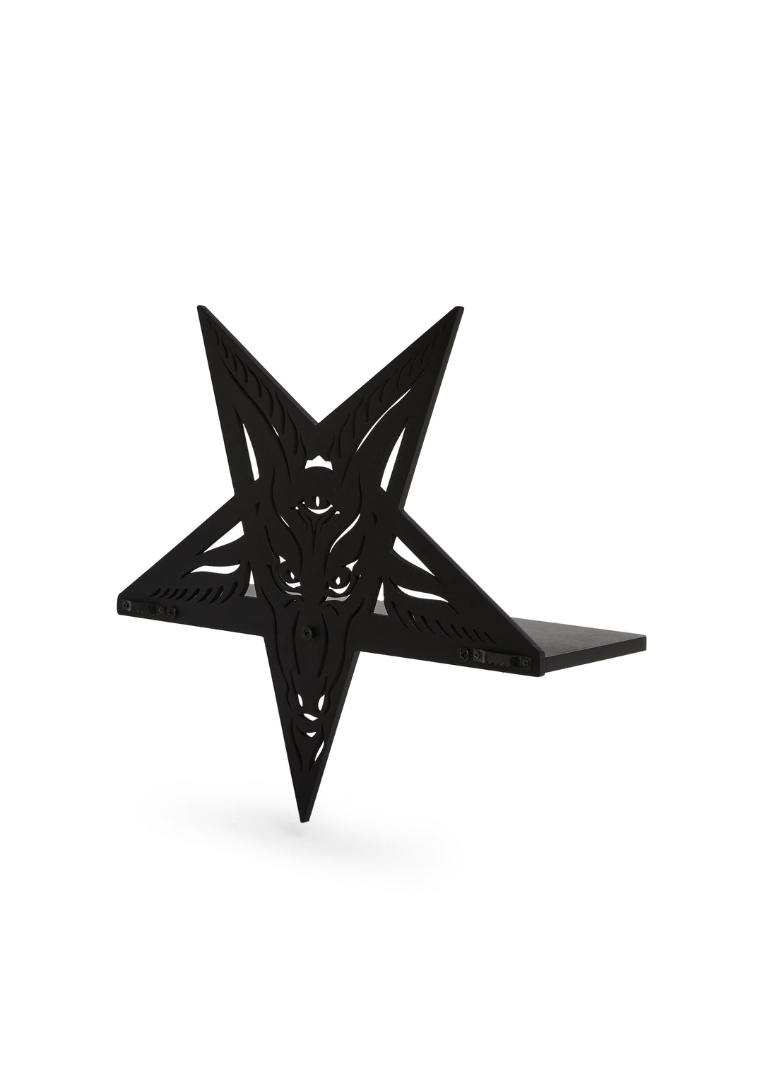 Kreepsville 666 Baphomet Mini Shelf Kit Home Decor - Black - Image 3