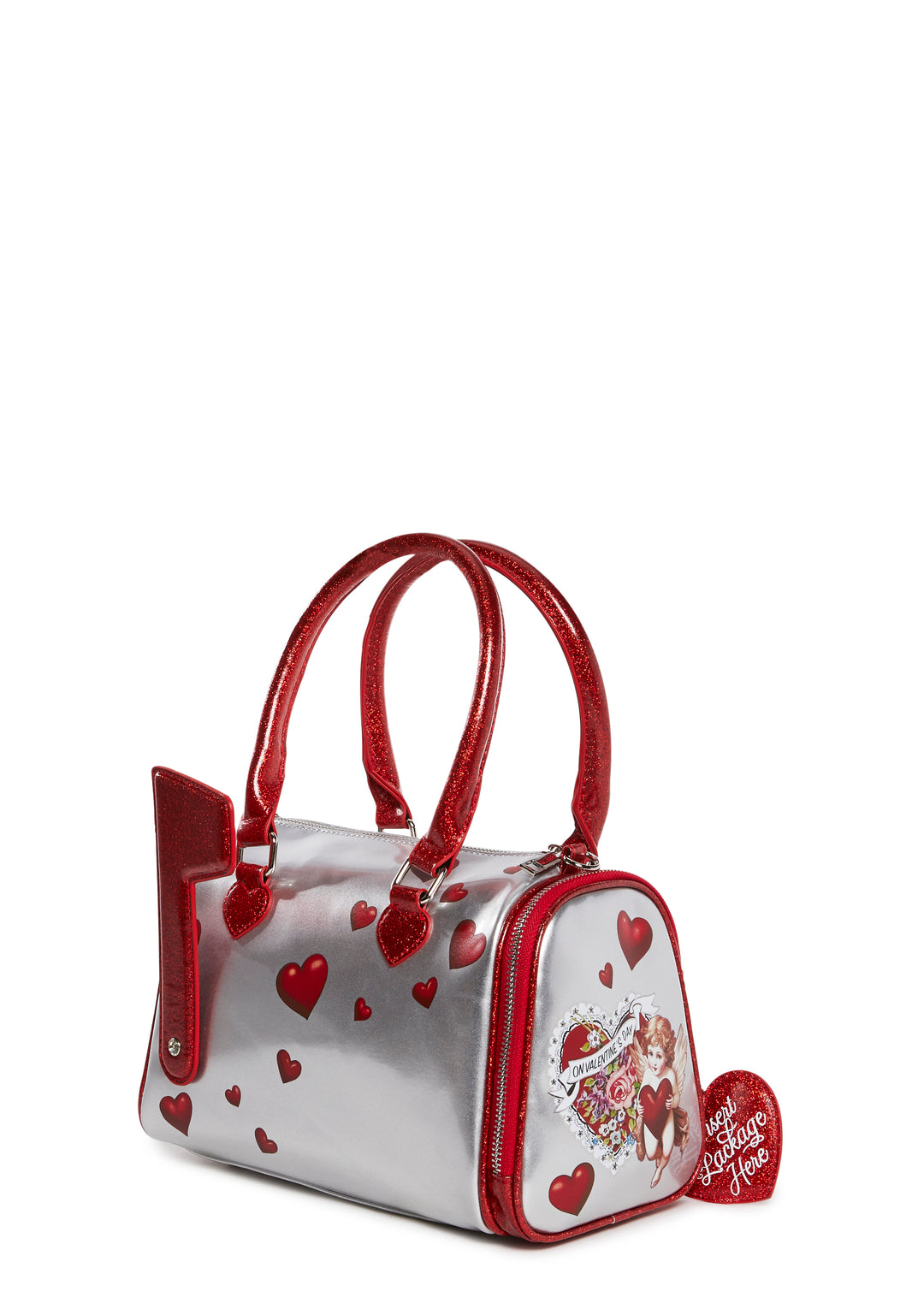 VDAY Mailbox Cupid Crossbody Glitter Bag Sugar Thrillz - Multi - Image 4