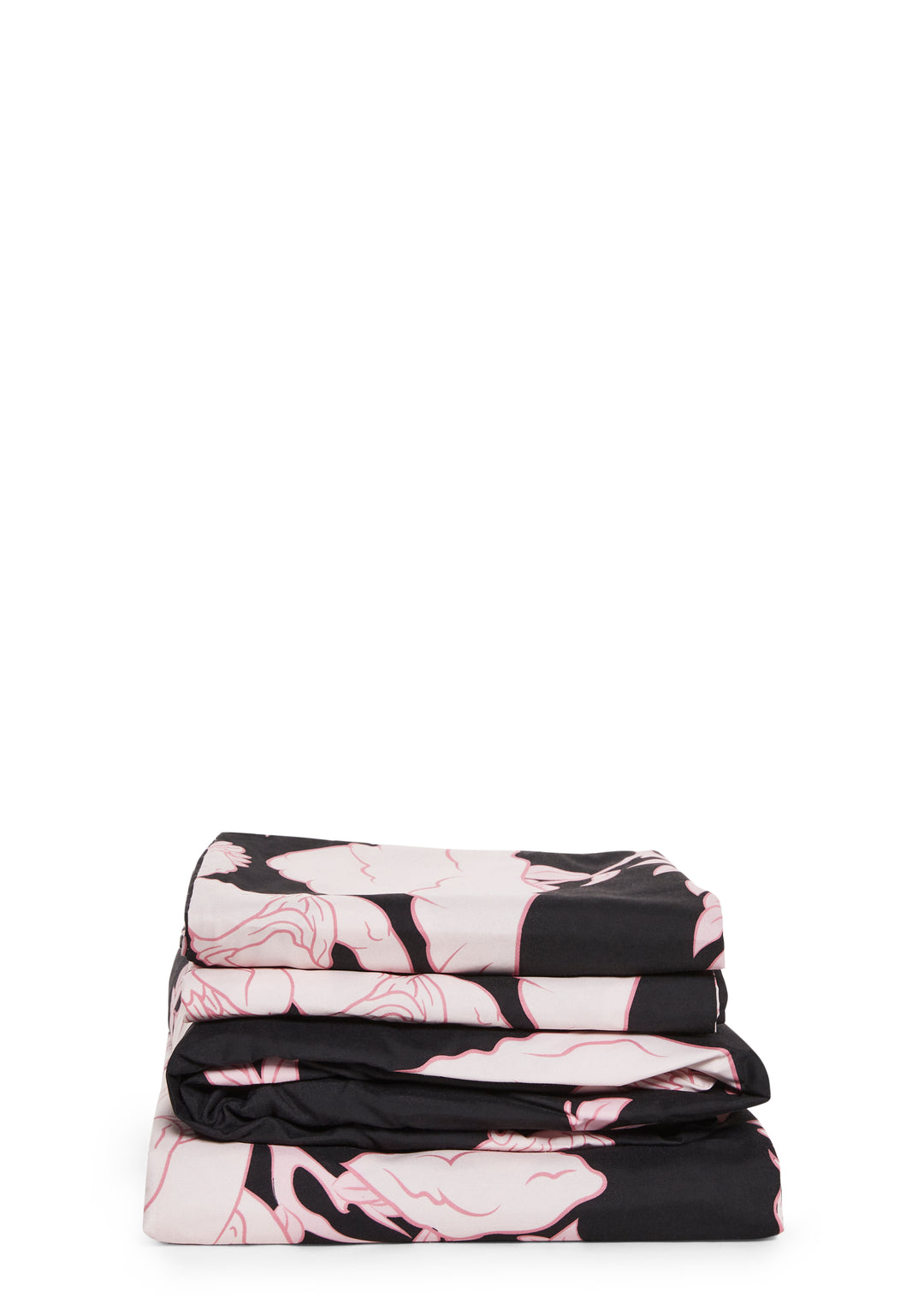 Cherub Cupid Vday Print Sheet Set Dolls Home - Black/Pink - Image 2