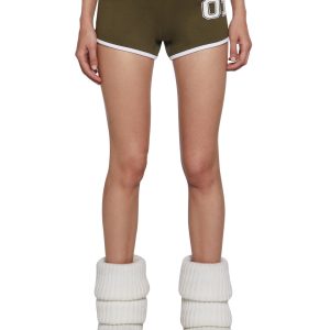 Dolls Kill x Shrek Lounge Dolphin Booty Shorts - Brown