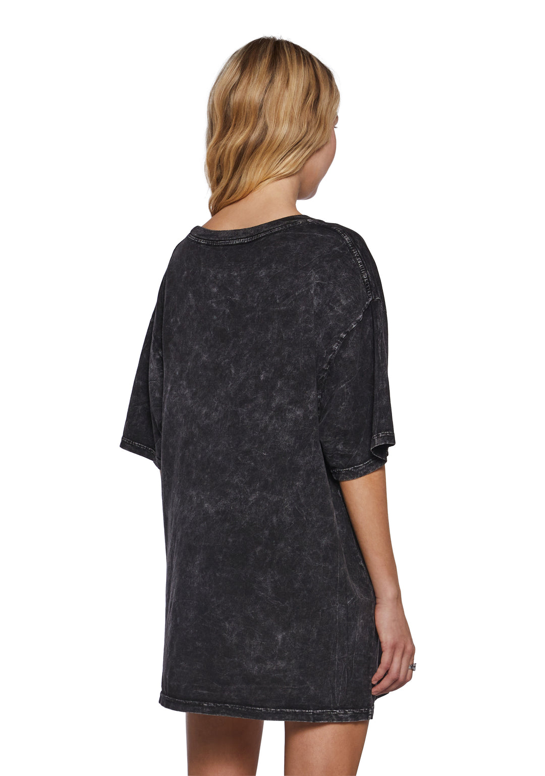 Womens Shoes Graphic Oversized Tee Delias - Multi - Image 4