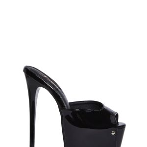 Pleaser Stiletto Platform Heels Womens - Black