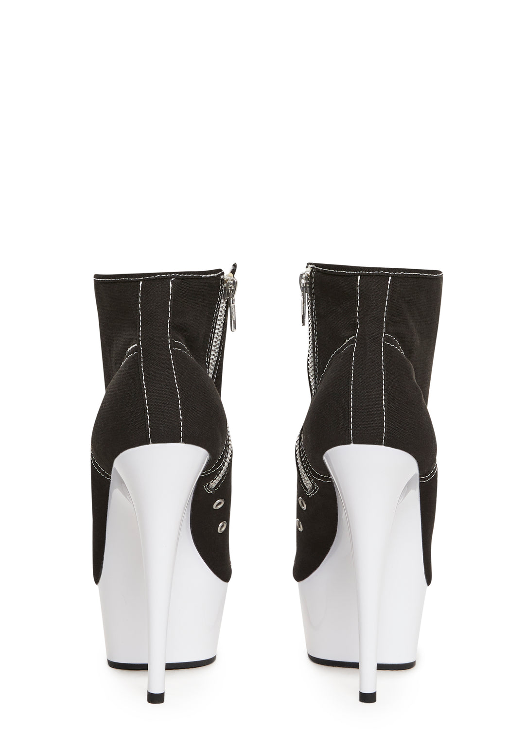 Delight-600SK-02 Platform Canvas Sneeker - Image 4