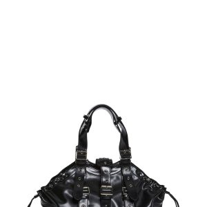 Vegan Leather Shoulder Buckle Bag Generation Kiss - Black