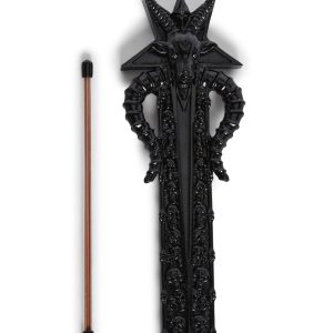 Baphomet Goth Cult Incense Holder And Incense - Black