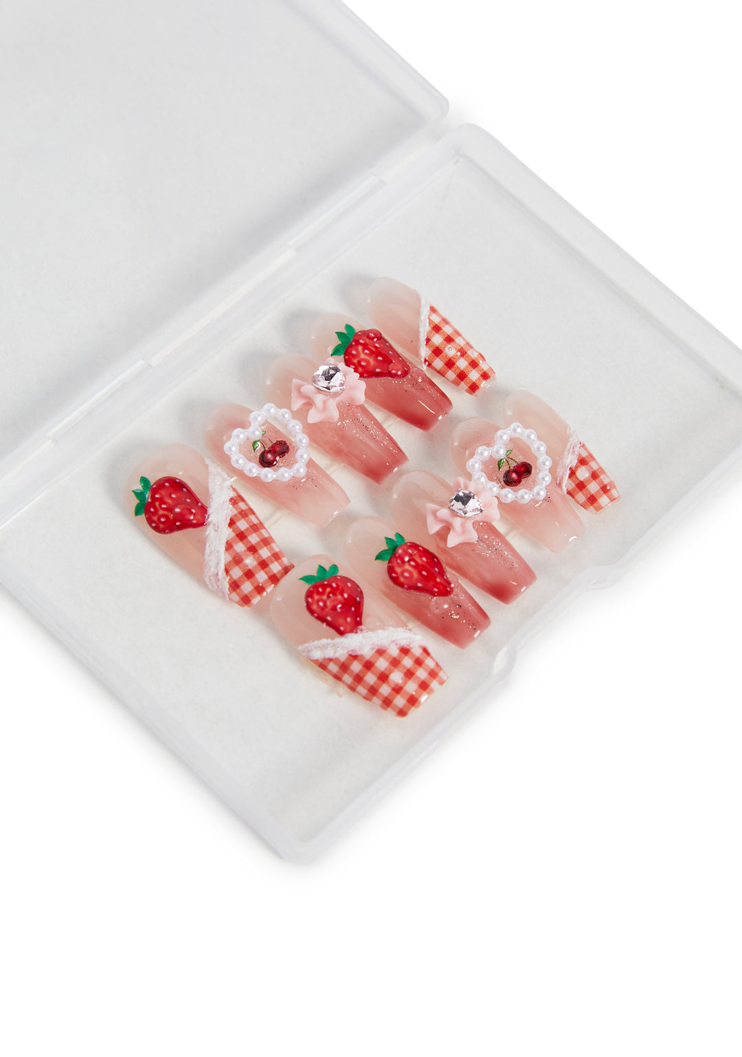 Country Cowboy Cottage Core Press On Nail Set - Multi