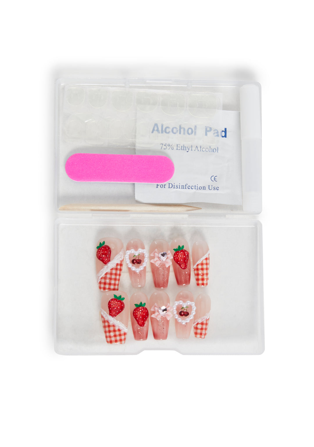 Country Cowboy Cottage Core Press On Nail Set - Multi - Image 3