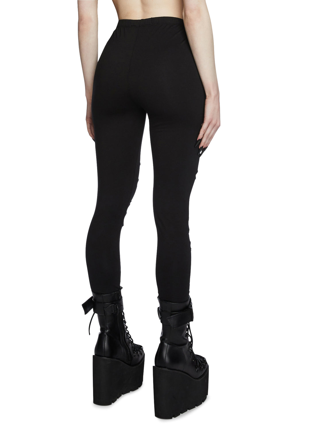Widow Shredded Leggings - Black - Image 4