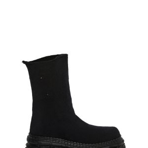 New Rock M-WALL373SOCK-C1 Sock Stretch Boots - Black