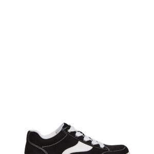 Skater Platform Striped Sneakers Delias - Black