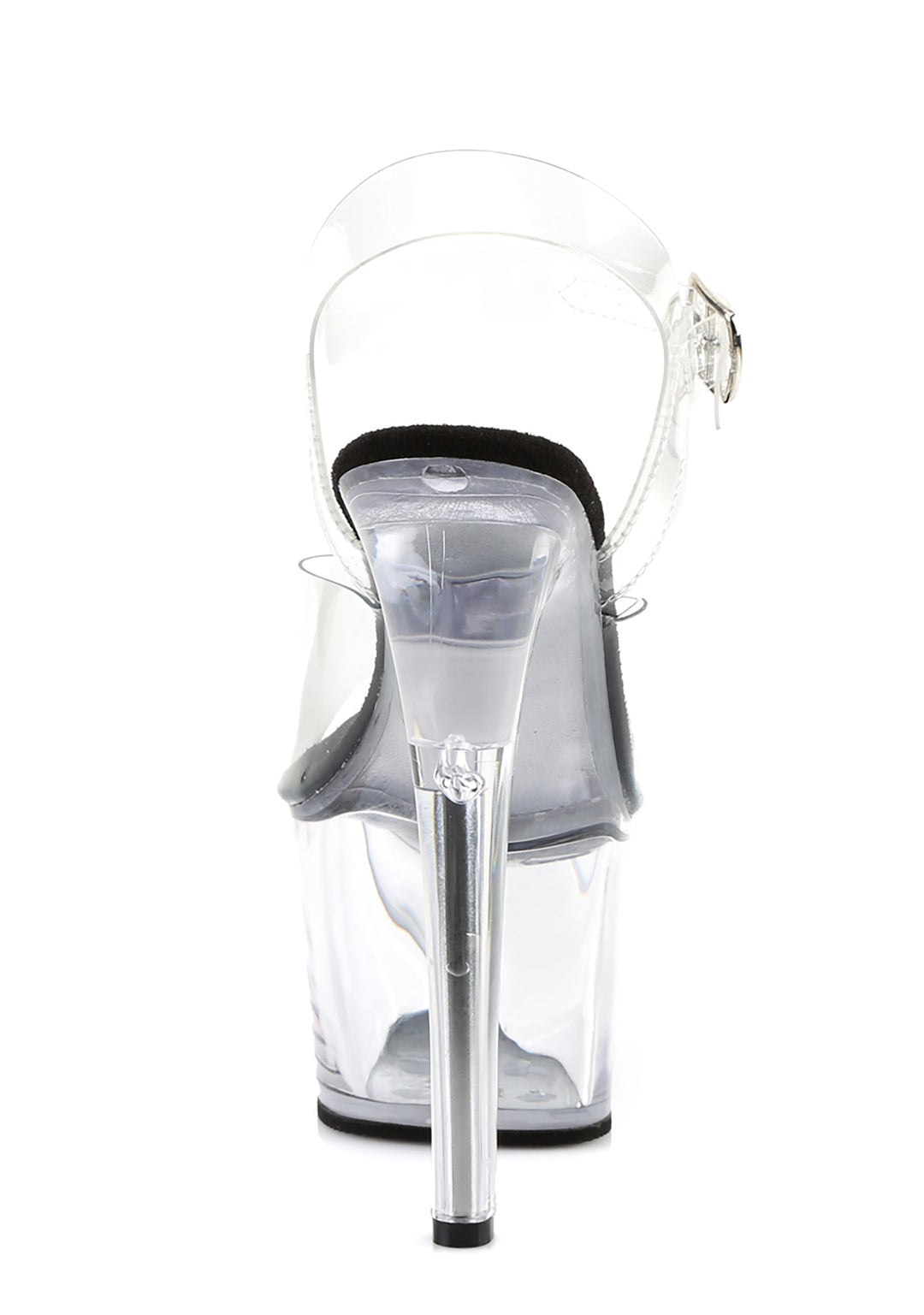 Sky-308 Platform Ankle Strap Sandals-Clear - Image 4