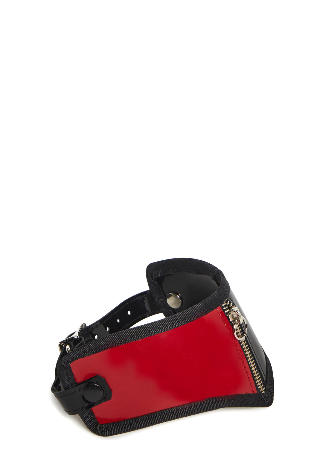 Funk Plus Vinyl Zip Up Posture Collar - Black - Image 3