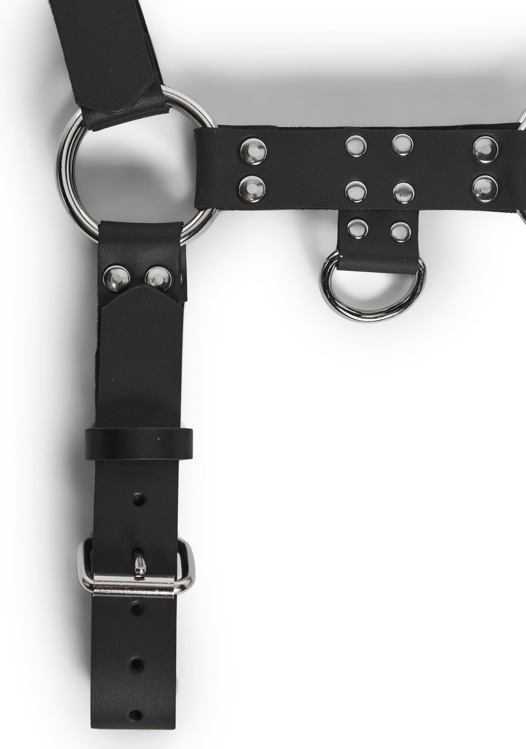 Funk Plus Vegan Leather Bulldog Harness - Black - Image 5