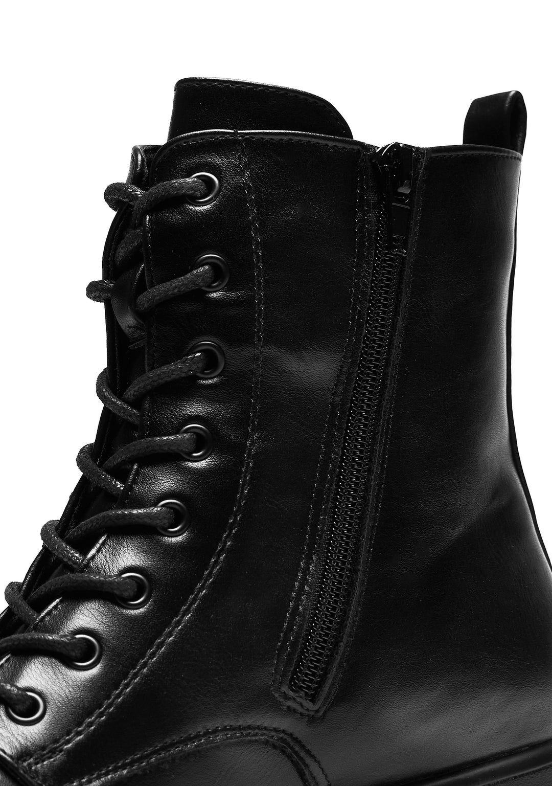 Koi Footwear Team Jacob Military Boots Twilight Bella Edward- Black - Image 5