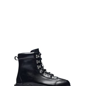 Koi Footwear Hydra Vegan Leather Platform Boots - Black