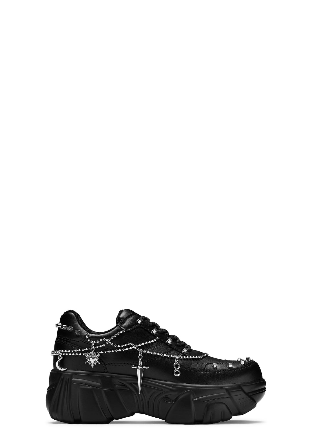 Koi Footwear Jinx Mystic Charm Trainers - Black