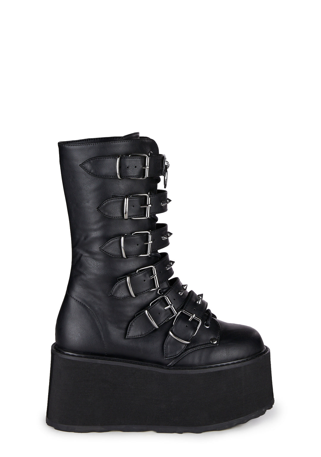 Damned-225 Platform Mid-Calf Boots