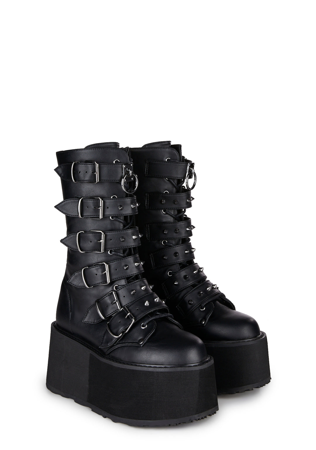 Damned-225 Platform Mid-Calf Boots - Image 3