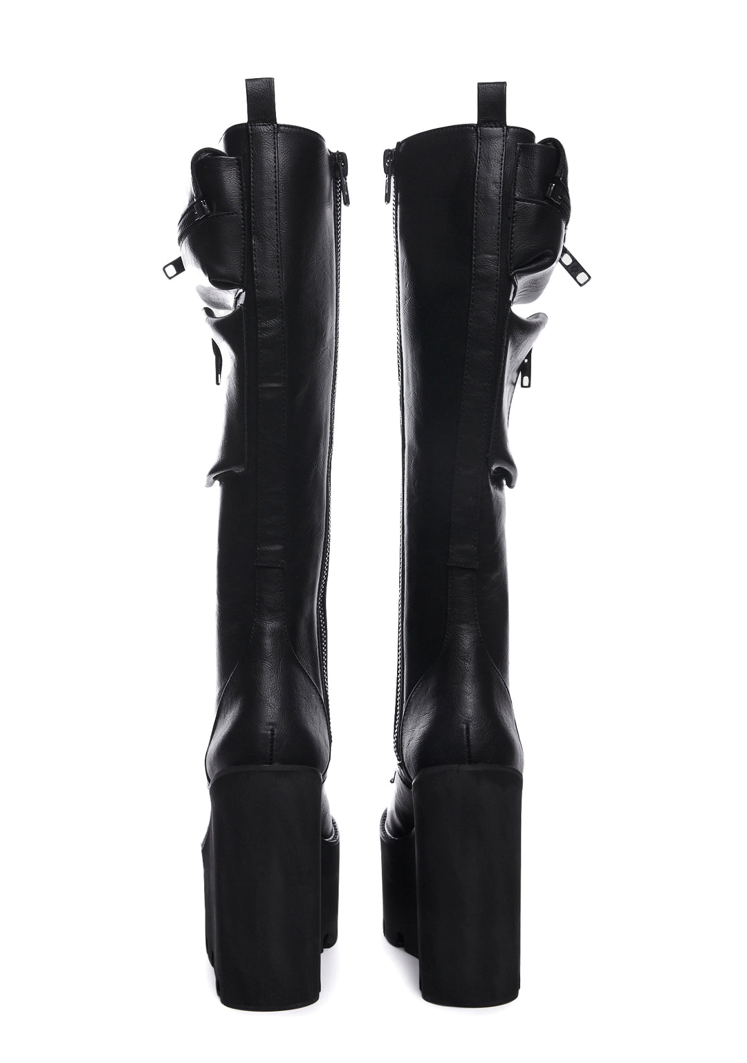 Current Mood Obsidian Platform Boots Black - Image 4