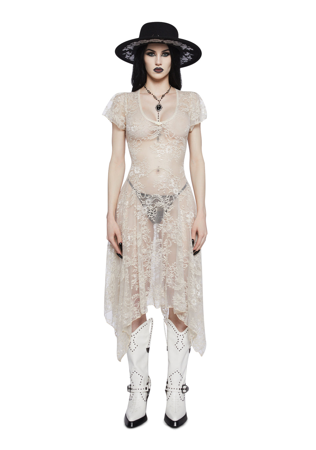 Widow Dearly Departed Lace Dress