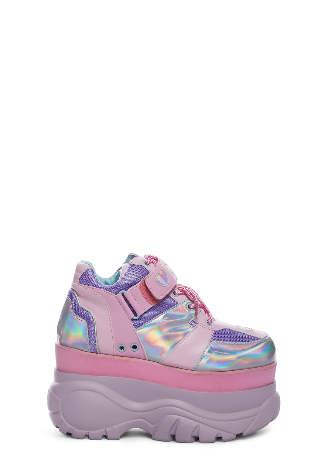 Sugar Thrillz Pastel Colorblock Platform Sneakers