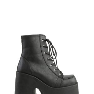 Camel-203 Platform Ankle Boots