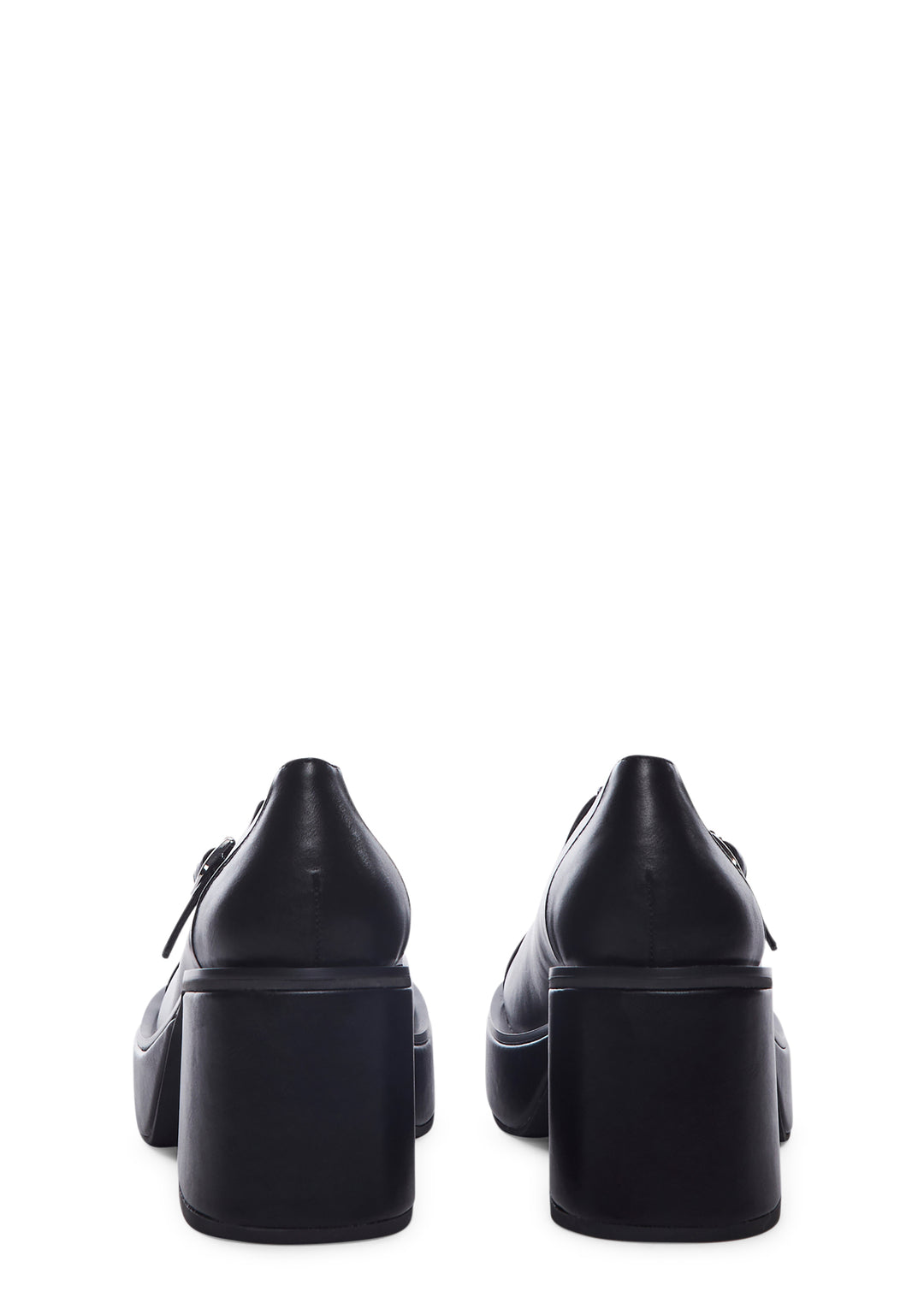 Delia's Platform T-Strap Mary Janes Black - Image 4