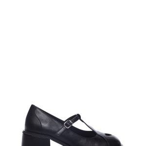 Delia's Platform T-Strap Mary Janes Black