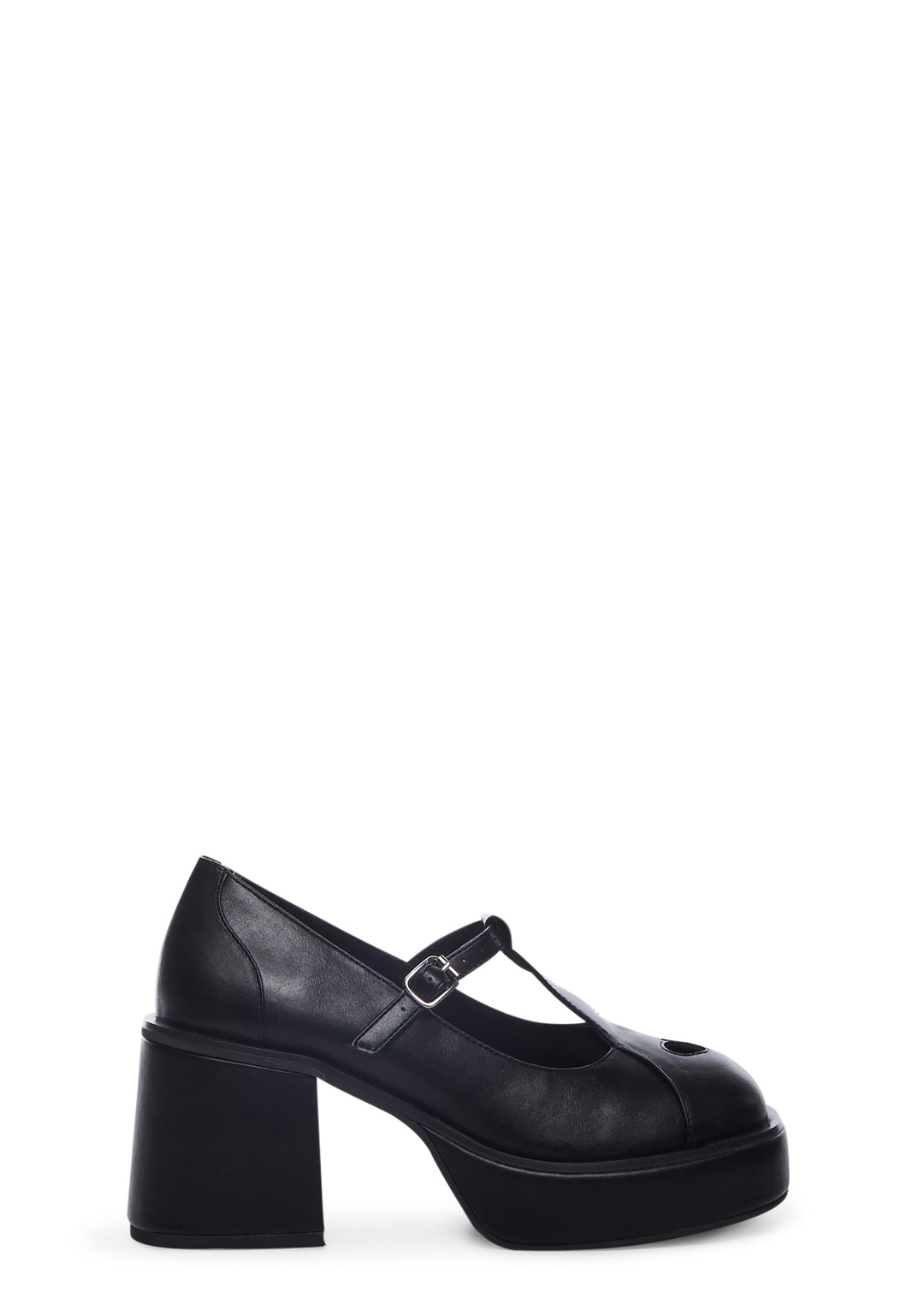 Delia's Platform T-Strap Mary Janes Black