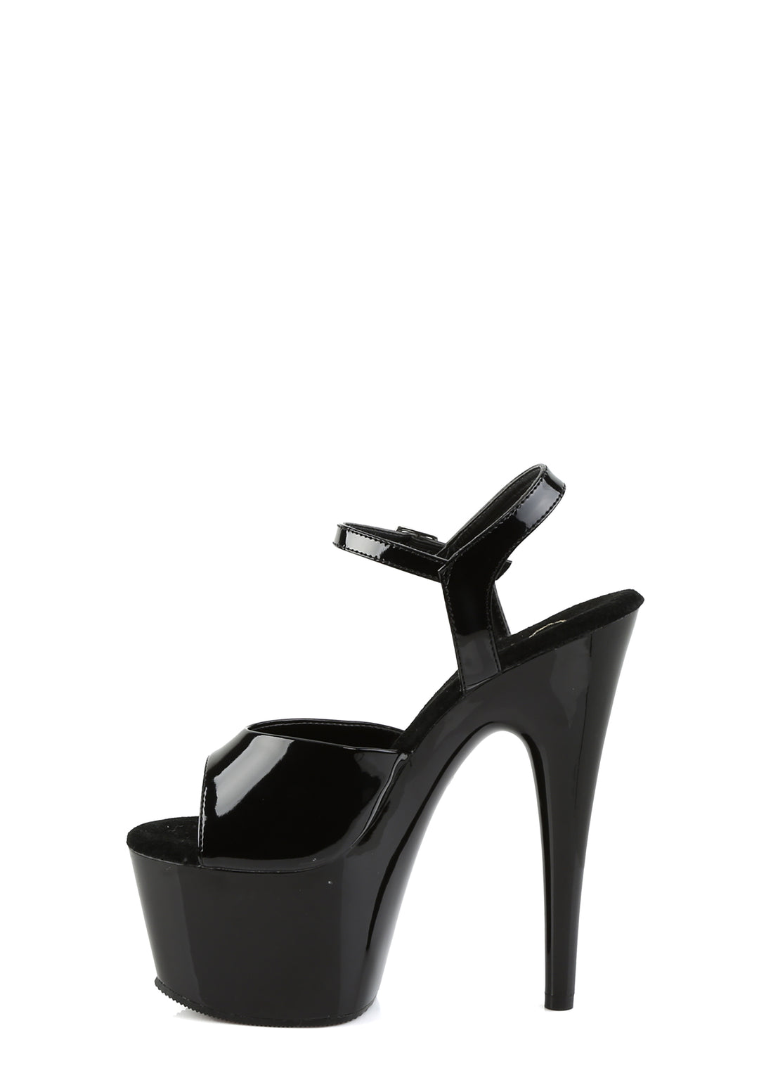 Adore-709 Platform Ankle Strap Sandals-Black - Image 2