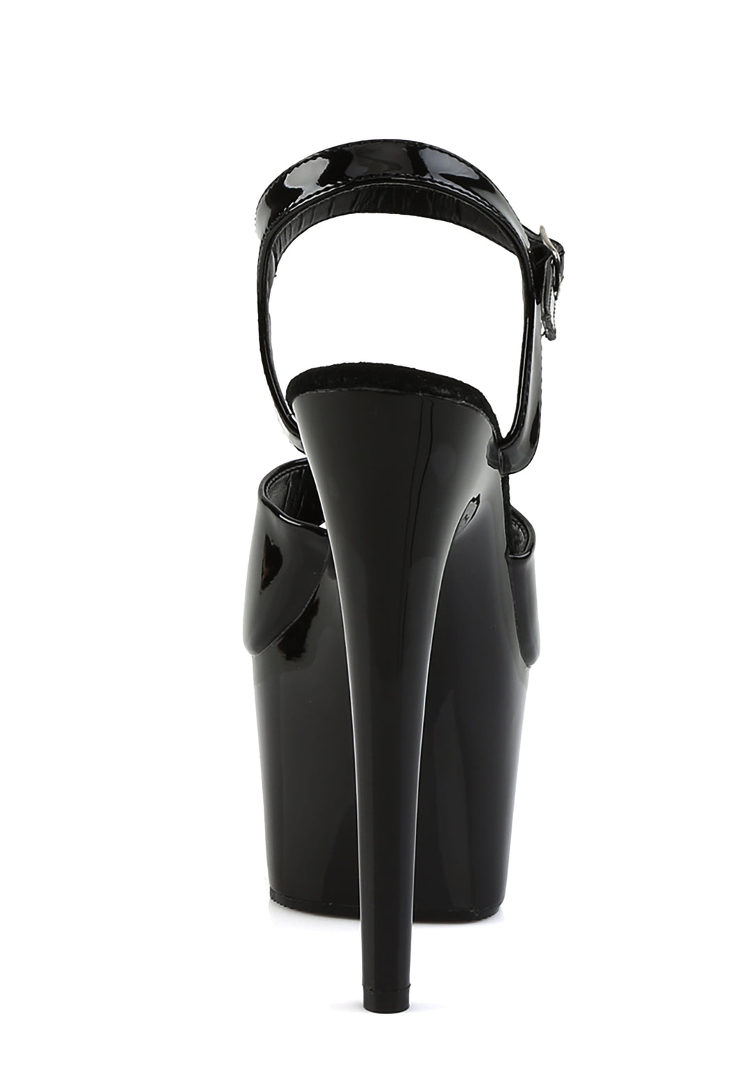 Adore-709 Platform Ankle Strap Sandals-Black - Image 4