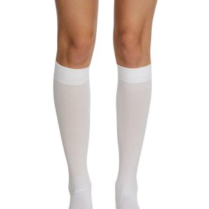 Knee High Stocking Socks White
