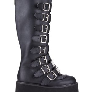 Damned-318 Platform Knee High Boots