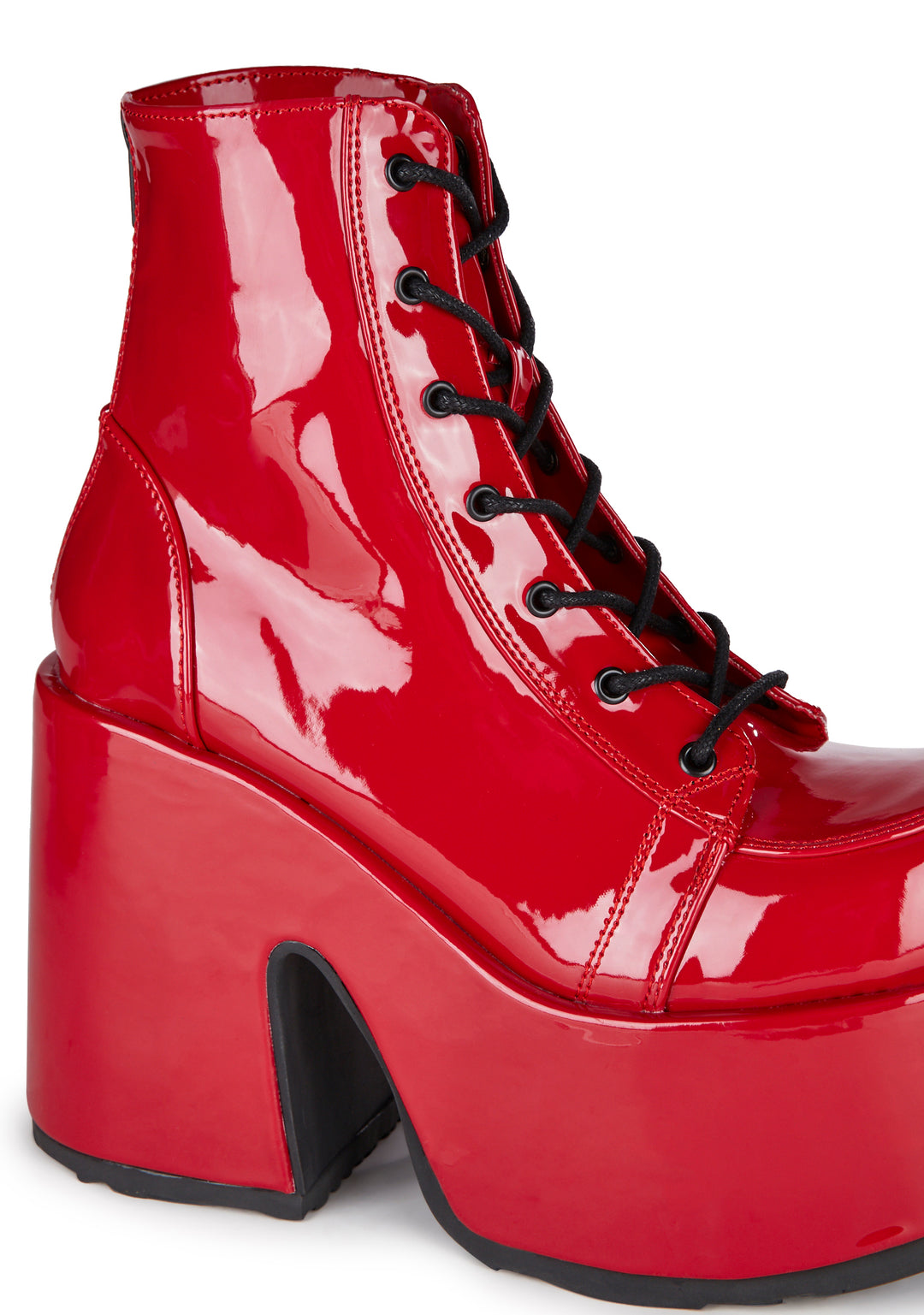 Camel-203 Platform Ankle Boots - Image 2