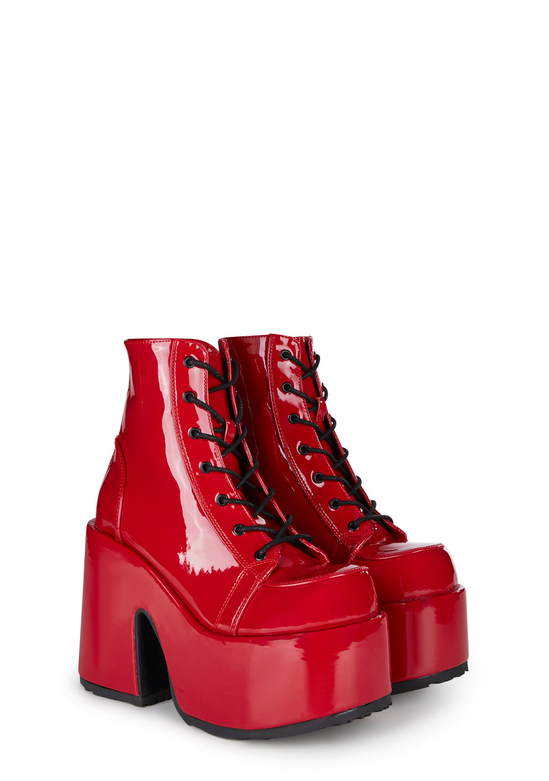 Camel-203 Platform Ankle Boots - Image 3